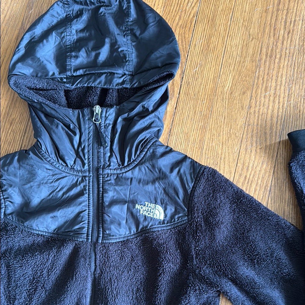 The North Face Black Fleece Hooded Jacket